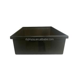 Venta al por mayor: Recipiente de cría de plástico negro de material PP para serpientes, pitones y bolas de pitón, 58*41.5*12cm, dedicado a <span class=keywords><strong>reptiles</strong></span>. - Product Image 5