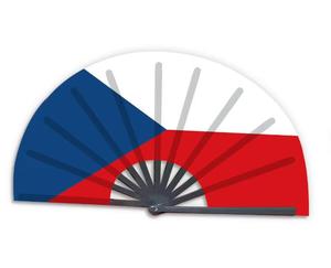 République tchèque Clack Fan 2026 Party Football Match Day <span class=keywords><strong>48</strong></span> Country Folding Popping Clack Handheld Fan Sports Hand Greek Clacking - Product Image 1