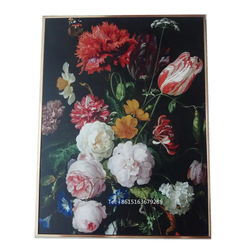 Hoa Tulip hoa cẩm chướng hoa đương đại tường Hình ảnh đóng khung nghệ thuật in