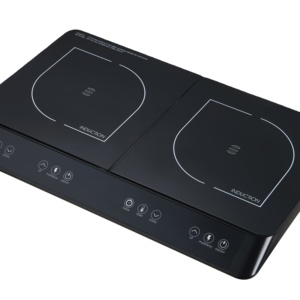<span class=keywords><strong>Table</strong></span> <span class=keywords><strong>de</strong></span> <span class=keywords><strong>cuisson</strong></span> à induction électrique à 2 brûleurs haute efficacité, contrôle tactile, arrêt automatique, usage domestique, interface en néerlandais - Product Image 1