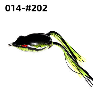 AOCLU appâts de pêche artificiels en plastique naturel doux saut grenouille leurre flottant Topwater <span class=keywords><strong>nageur</strong></span> 4.5cm 5.5cm 6.5cm - Product Image 3