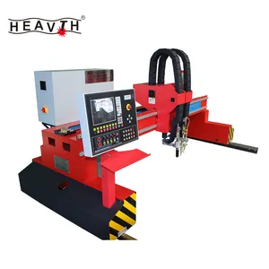 3*12m portal Metal kesici alev CNC plazma kesme makinesi portal cnc plazma kesme makinesi ince kesim