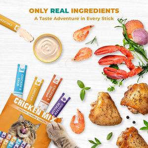 Strisce di gatto snack per gatti cattivi Wanpy Indonesia è appositamente per spuntini per gattini per aumentare di peso e nutrizione - Product Image 6