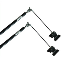 Vérin à gaz réglable avec verrouillage pour bureaux réglables en hauteur et fauteuils inclinables, support de levage hydraulique