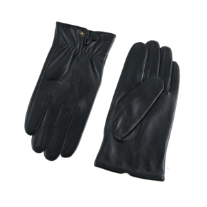 Men's Black Leather <strong>Gloves</strong>, <strong>Winter</strong> Warm Driving <strong>Gloves</strong>, Sheepskin Touch Screen <strong>Gloves</strong>, Leather <strong>Gloves</strong>, Customized - Product Image 3