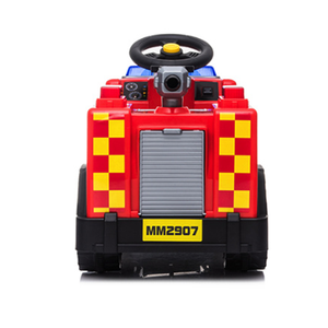 Jouet <span class=keywords><strong>pour</strong></span> camion de pompier avec alarme et lumière, jeu <span class=keywords><strong>pour</strong></span> enfants, Police, conduite sur voitures, voiture électrique, batterie, rouge, nouveauté <span class=keywords><strong>2022</strong></span> - Product Image 5