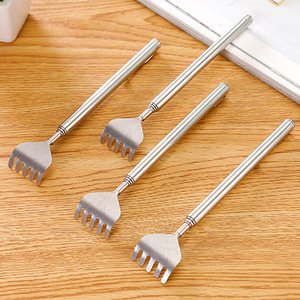 <b>Retractable</b> Stainless Steel Back Scratcher Massager <b>Pen</b> Barrel Style C041D Gua Sha Massage Tools For Seniors - Product Image 4