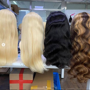 Cơ Thể Người Châu Phi Sóng Femme Sans Colle Perruque 4x4closure Meche Cheveux Humain Tissage Dentelle Perruque Cheveux Humain - Product Image 5