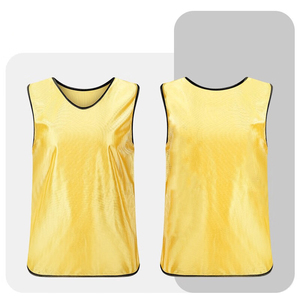 Chalecos de Fútbol Transpirables de Malla, Personalizados, para Entrenamiento, con Impresión por Transferencia de Calor, 100% Poliéster, para Equipos - Product Image 5
