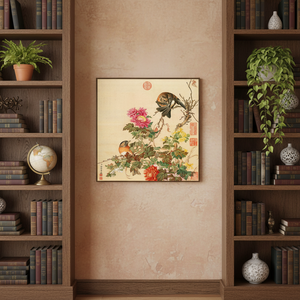 استنساخ على مستوى المتاحف للوحات الصينية التقليدية بتقنية رقمية عالية الدقة - Product Image 1