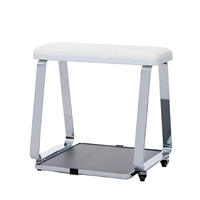 Chaise de pédicure portable carrée F3 en gros, chariot de bain de pieds de luxe confortable avec étagère de rangement