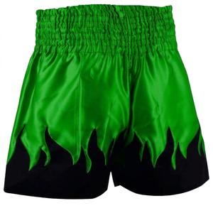กางเกงมวยไทยเอวยางยืดคุณภาพสูงสำหรับนักกีฬามวยไทย 男女兼用 - Product Image 4