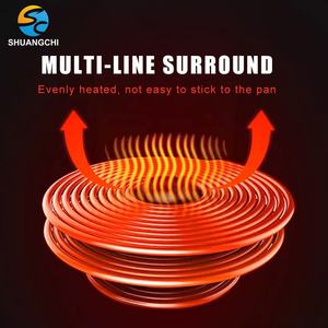 Nouveau Style Commercial Cuisinière Comptoir Électrique 2 <span class=keywords><strong>Plaque</strong></span> Chauffante Cuisinière En Acier Inoxydable Combinaison <span class=keywords><strong>Four</strong></span> Offre Spéciale - Product Image 3