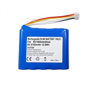 Batería de Repuesto Recargable NiMH de 6V Agilia H-AA1800B para Bomba de Jeringa Injectionomat <span class=keywords><strong>Fresenius</strong></span> 110238 RC1800AA05AA CN Stock - Product Image 1