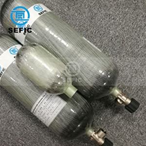 Cilindro compuesto de fibra de carbono para <span class=keywords><strong>submarinismo</strong></span>, cilindro de oxígeno de 6,8l, diferentes tamaños - Product Image 4