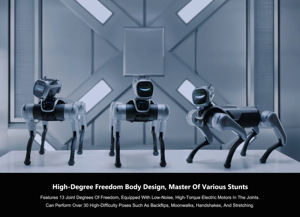 <span class=keywords><strong>Robot</strong></span> chien bionique IA, programmation open source, éducation STEM, compagnon pour enfants, <span class=keywords><strong>jouet</strong></span> intelligent et amusant, <span class=keywords><strong>robot</strong></span> quadrupède - Product Image 6