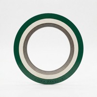 Joint spiralé anti-fuite avec anneau intérieur en acier inoxydable SS304L et garnissage PTFE, joint résistant à la corrosion pour l'industrie pharmaceutique