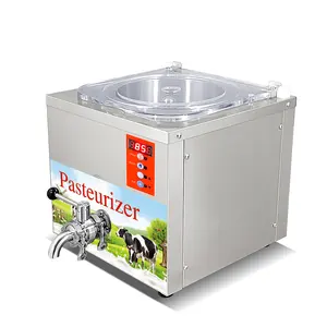 Machine de pasteurisation industrielle pour crème glacée au lait, jus rectangulaire, petite machine de pasteurisation