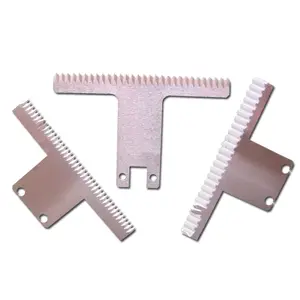 Serrated Tooth Cutting Sealing Jaw Blade For Biscuits Horizontal Flow Wrap Machine