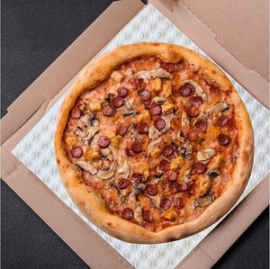 Doublure en papier de qualité supérieure 100% jetable, de qualité alimentaire, absorbant <span class=keywords><strong>la</strong></span> graisse, pour boîte à <span class=keywords><strong>pizza</strong></span>, inserts absorbants, feuilles de carton, doublure - Product Image 6