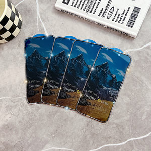 Pellicola Protettiva in <span class=keywords><strong>Vetro</strong></span> Temperato Anti-Impronta con Glitter Diamantati e Funzione Privacy per <span class=keywords><strong>iPhone</strong></span> 17 16 15 14 Plus 13 12 <span class=keywords><strong>11</strong></span> <span class=keywords><strong>Pro</strong></span> Max XS - Product Image 6