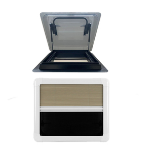 Fenêtre de toit en acrylique en alliage d'aluminium pour camping-car, caravane, remorque, pièces de camping-car, <span class=keywords><strong>bon</strong></span> prix, <span class=keywords><strong>coin</strong></span> carré - Product Image 4