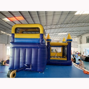 Trẻ Em Inflatables Trò Chơi Đảng Combo Màu Hồng <span class=keywords><strong>Inflatable</strong></span> Nhà Bị Trả Lại Thương Mại <span class=keywords><strong>Inflatable</strong></span> Lâu Đài <span class=keywords><strong>Bouncer</strong></span> Với Trong Nhà Trượt - Product Image 4