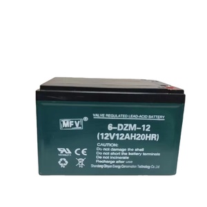 12V12AH 유지 보수 무료 충전식 납산 배터리 UPS 전기 자전거 스쿠터 골프 카트 조명 6-DZM-12 응용 프로그램 - Product Image 2