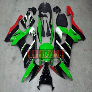 Cuerpo de inyección para <span class=keywords><strong>KAWASAKI</strong></span> NINJA 190 <span class=keywords><strong>ZX</strong></span> <span class=keywords><strong>10</strong></span> <span class=keywords><strong>R</strong></span> 10R ZX10R 08 09 <span class=keywords><strong>10</strong></span> 52No. 1000 2008 CC ZX1000 2009 llamas verdes <span class=keywords><strong>2010</strong></span> Carenados - Product Image 1