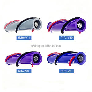 Pour aspirateur <span class=keywords><strong>Dyson</strong></span> <span class=keywords><strong>V6</strong></span> V7 V8 V10 V11 nettoyage de tapis <span class=keywords><strong>brosse</strong></span> à rouleau en Fiber de carbone remplacement <span class=keywords><strong>brosse</strong></span> principale électrique - Product Image 2