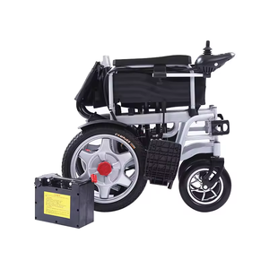 Amichevole per le persone con disabilità sedia a rotelle attrezzature multifunzionali per il trasporto all'aperto sedia a rotelle con schienale alto - Product Image 5