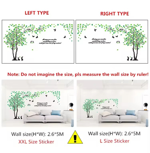 Adesivi Murali 3D a Specchio Acrilico a Forma di <span class=keywords><strong>Albero</strong></span>, Decorazioni Fai-da-Te per Sfondo TV, Poster per Casa, Camera da Letto e Soggiorno - Product Image 6