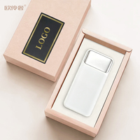 Cadeau d'entreprise, batterie externe à charge rapide, emballage en coffret cadeau, avantages pour les employés, article promotionnel pour les conférences d'entreprise