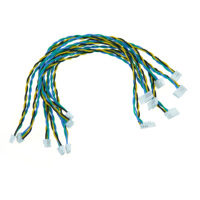 Connecteur de câble personnalisé en usine JST GH 1,25 mm de pas, 4 à 8 broches, avec borne étamée, assemblage de câble OEM ODM, longueur sur mesure