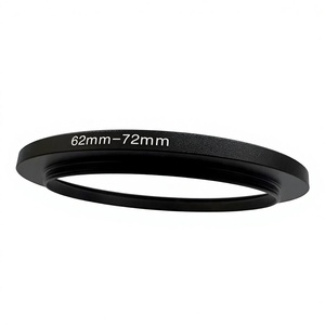 Accessoires pour appareil photo numérique Massa, alliage d'aluminium noir, personnalisation OEM, compatible avec les objectifs plein format, bague d'adaptation pour filtre 52 mm, 62 mm, 72 mm - Product Image 2
