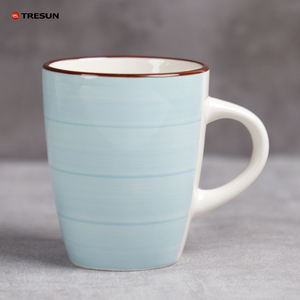 Juego de Vajilla de 6 Piezas de Gres Pintado a Mano Estilo Americano de Alta Calidad al por Mayor, Regalos Empresariales, Juego Ecológico - Product Image 6