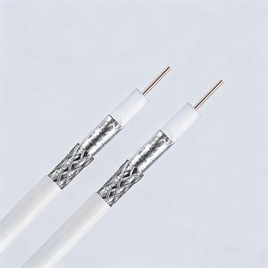 Cavo Coassiale in Rame Intrecciato RG11 di Alta Qualità a Prezzo di Fabbrica, Conduttore CCS, 250V, Copertura Intrecciata 50-95%, 10.1mm - Product Image 1