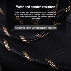 Chất lượng cao hiệu ứng chuyên nghiệp oxy miễn phí Cáp âm thanh Microphone 3.5 mét jack stereo để <span class=keywords><strong>2</strong></span> XLR cáp cho loa - Product Image 4