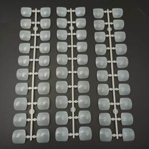 <span class=keywords><strong>Manucure</strong></span> & Pédicure Ongles <span class=keywords><strong>Pied</strong></span> 2 Grandes Tailles Français Large Carré Couverture Complète Toe Nail Tips - Product Image 5