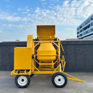 Bétonnière avec treuil de levage, chariot à roues, poulie, support A2-510LT - Product Image 2