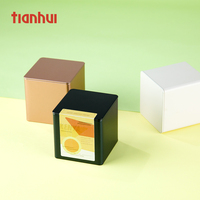 Tianhui Fabricant, vente en gros de boîtes en métal carrées personnalisées pour le stockage du thé en vrac