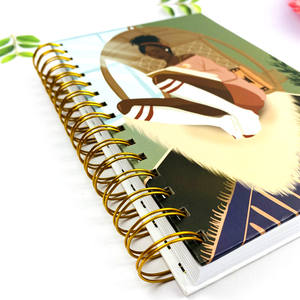 Cahier à spirales A5 pour étudiants, pour les études et la préparation aux examens, avec logo scolaire personnalisé - Product Image 4