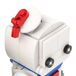 Moc7149 Đầu Gạch <span class=keywords><strong>Ghostbusters</strong></span> Stay Puft Marshmallow Người Đàn Ông Con Số Hành Động Mô Hình Xây Dựng Khối Bộ Đồ Chơi Giáo Dục - Product Image 5