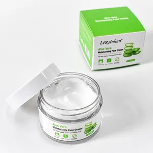 Crema facial hidratante, nutritiva, tratamiento para el acné, crema facial de aloe vera para el cuidado de la piel