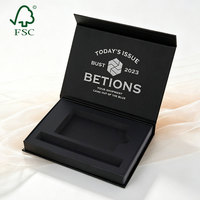 Boîte cadeau de luxe haut de gamme en raphia avec insert personnalisé imprimé, laminage mat brillant, revêtement UV, carton recyclé, boîte cadeau magnétique