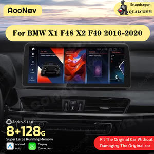 Autoradio 128G pour <span class=keywords><strong>BMW</strong></span> X1 F48 <span class=keywords><strong>X2</strong></span> F49 F39 M35i 2016-2020 Android écran tactile Auto stéréo multimédia GPS lecteur vidéo double système - Product Image 2