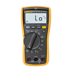 Multimètre numérique Fluke 117 True RMS, voltmètre, mesure de tension et de courant AC, testeur électrique professionnel - Product Image 1