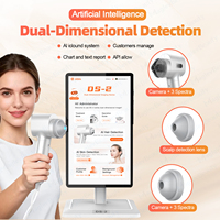 Appareil d'analyse cutanée portable, appareil de traitement du cuir chevelu, analyseur intelligent du cuir chevelu et des cheveux, équipement de salon de beauté