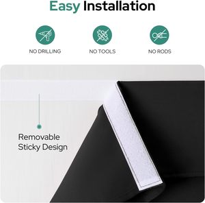 <span class=keywords><strong>Tende</strong></span> Oscuranti per Aula da 25x38 Pollici, Copertura per Finestra Anteriore, <span class=keywords><strong>Tende</strong></span> Oscuranti Termoisolanti per Finestre Piccole - Product Image 2