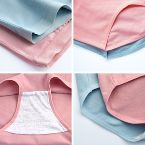 棉质内衣女高腰裤内衣舒适纯色加大码内裤<span class=keywords><strong>m</strong></span>-xxl - Product Image 5